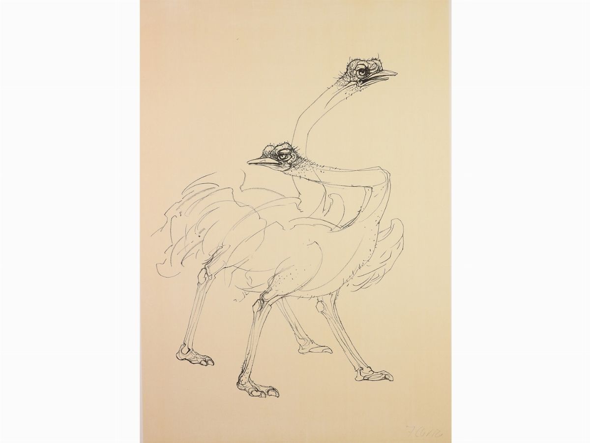 Fabrizio Clerici - Bestiaire di Guillaume Apollinaire
