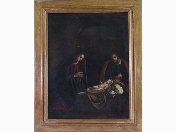 Scuola toscana dell'inizio del XVII secolo - Nativity
