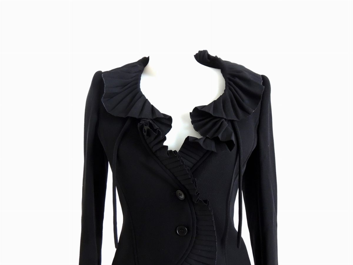 Completo in Viscosa Nera, Emporio Armani