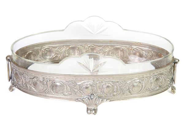 A Silver-plated Centrepiece Bowl