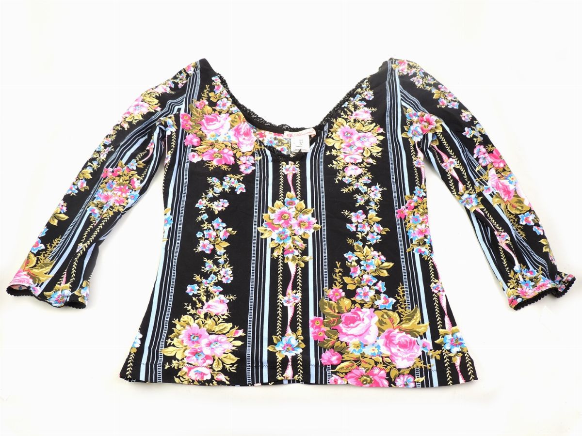 Quattro Magliette in Tulle e Viscosa, Roberto Cavalli e Blumarine