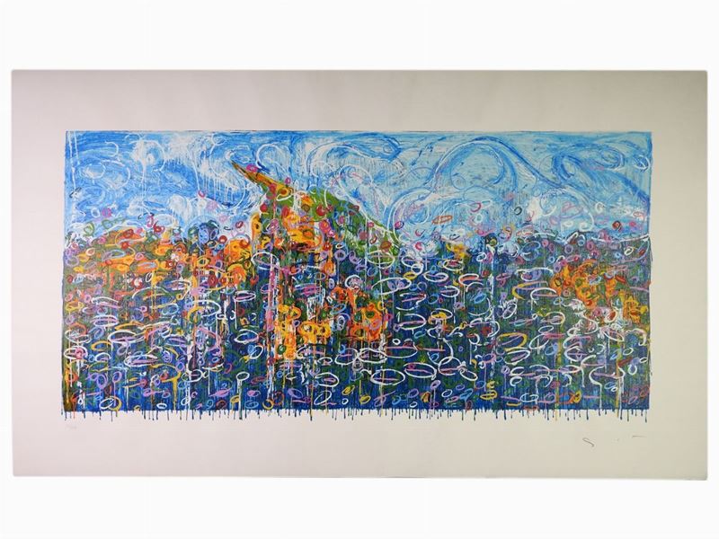 Mario Schifano - Fiori D'acqua