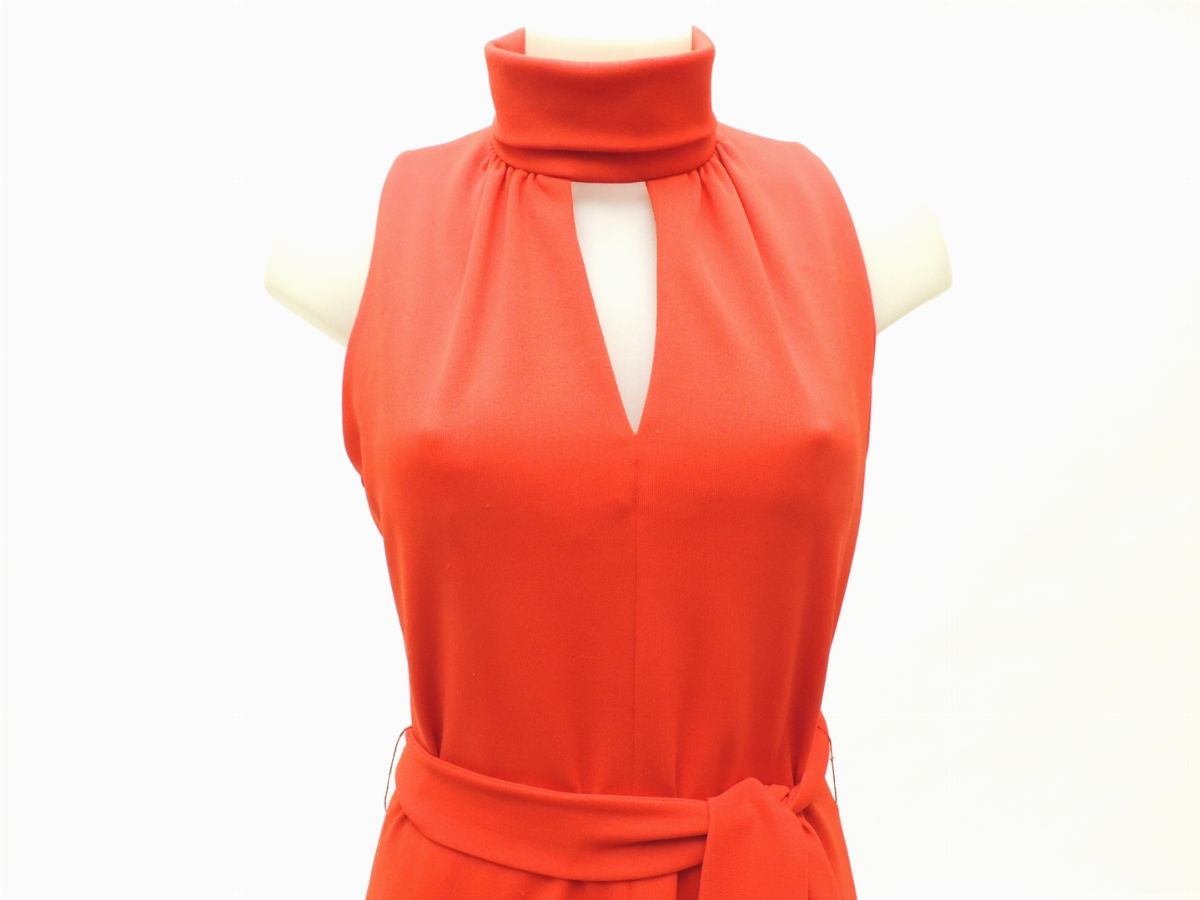 Abito in Jersey Rosso