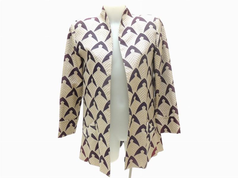 Giacca in Tessuto Lurex