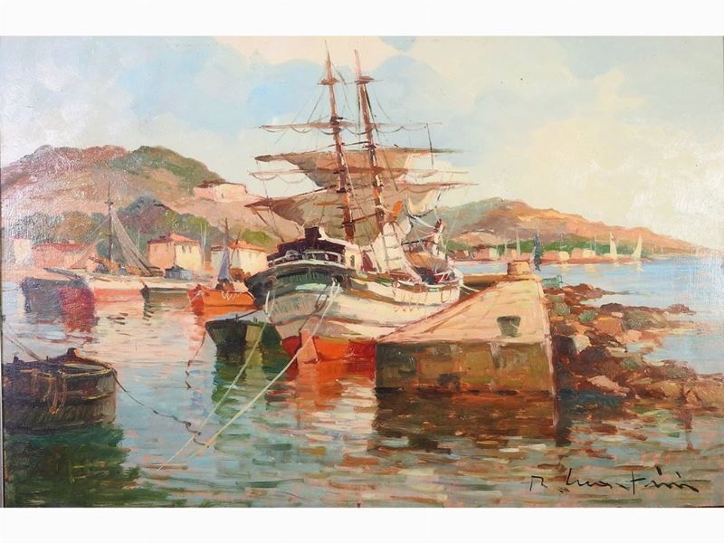 Renzo Martini - Scorcio di Porto