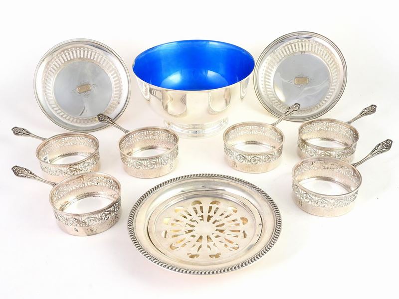 Lotto di Oggetti in Argento Sterling