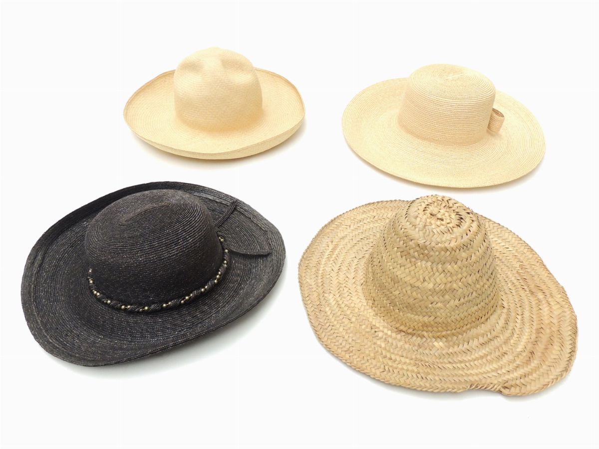 Lotto di Cappelli in Paglia