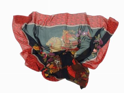 Foulard in Organza, Salvatore Ferragamo