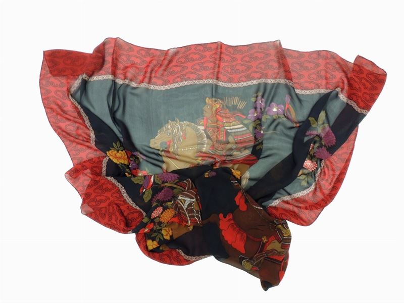 Foulard in Organza, Salvatore Ferragamo