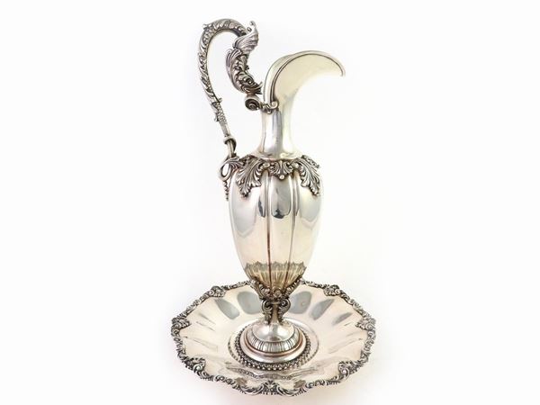 A Sterling Silver Ewer