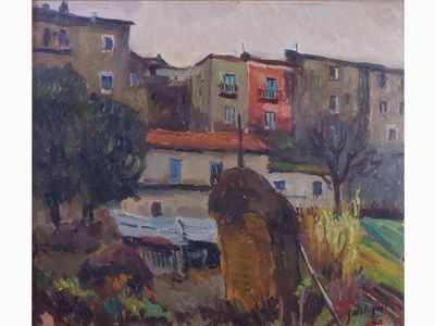 Scorcio di Paese 1950