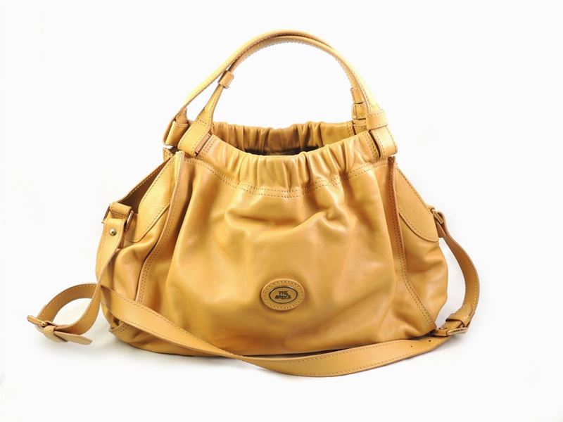 Borsa in Pelle Color Senape, The Bridge