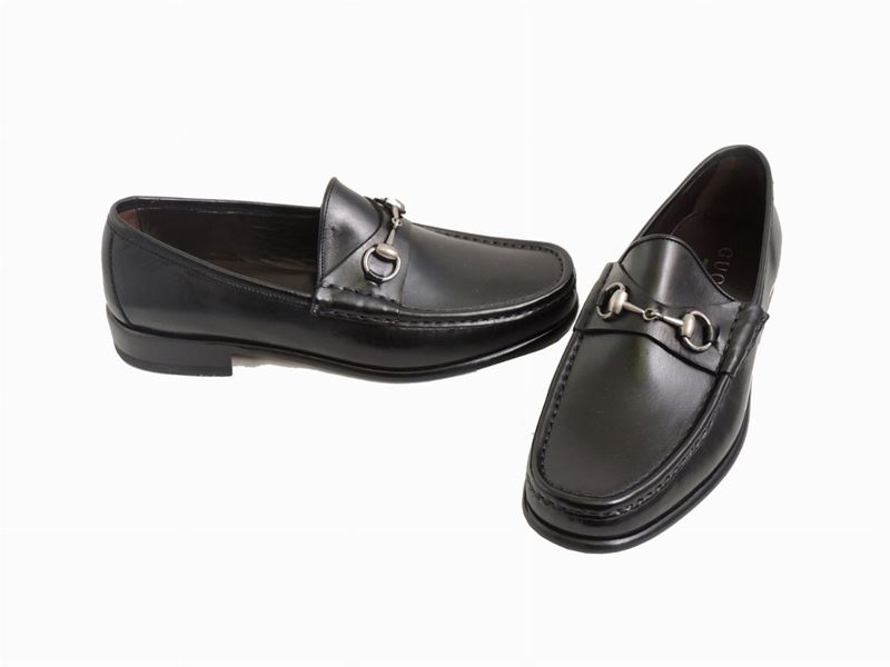 Paio di Mocassini Neri, Gucci