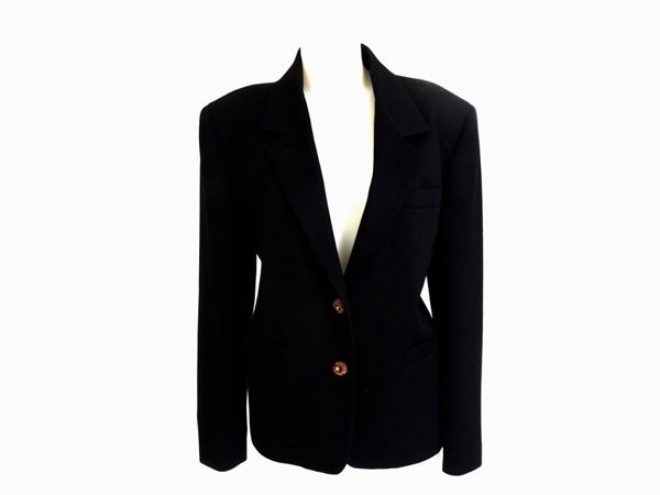 Black wool jacket, Byblos