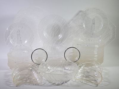 Servito di Piatti in Plexiglass