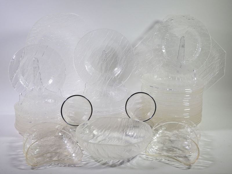 Servito di Piatti in Plexiglass