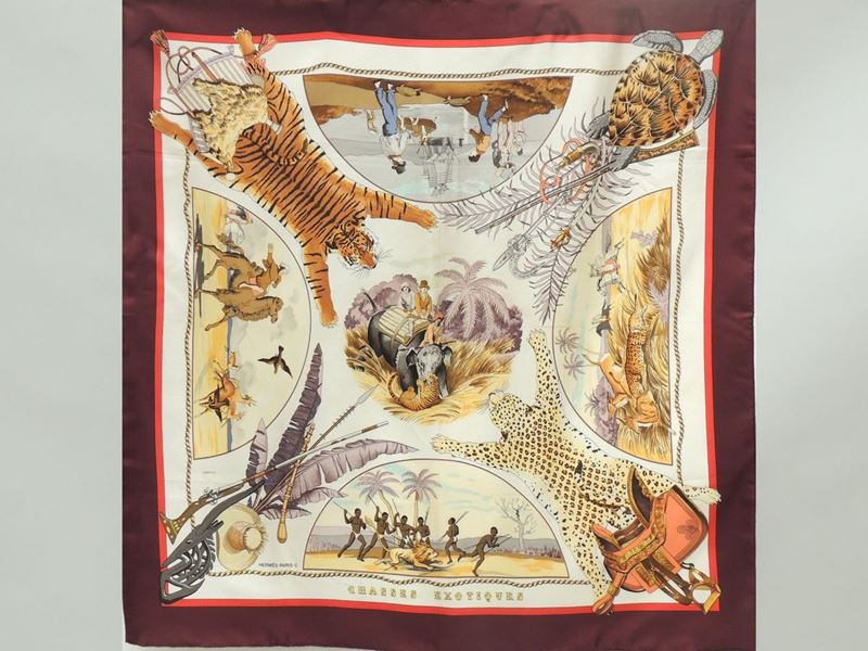 Foulard Carré in Seta, Hermès
