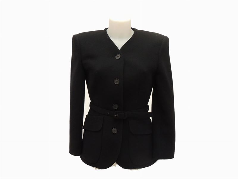 Completo in Viscosa Nera, Emporio Armani