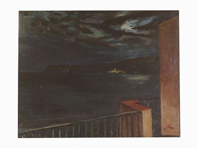 Balcone a Scilla 1950
