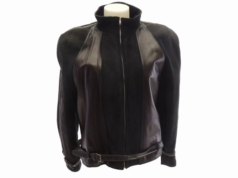 Shearling Nero, Gianni Versace