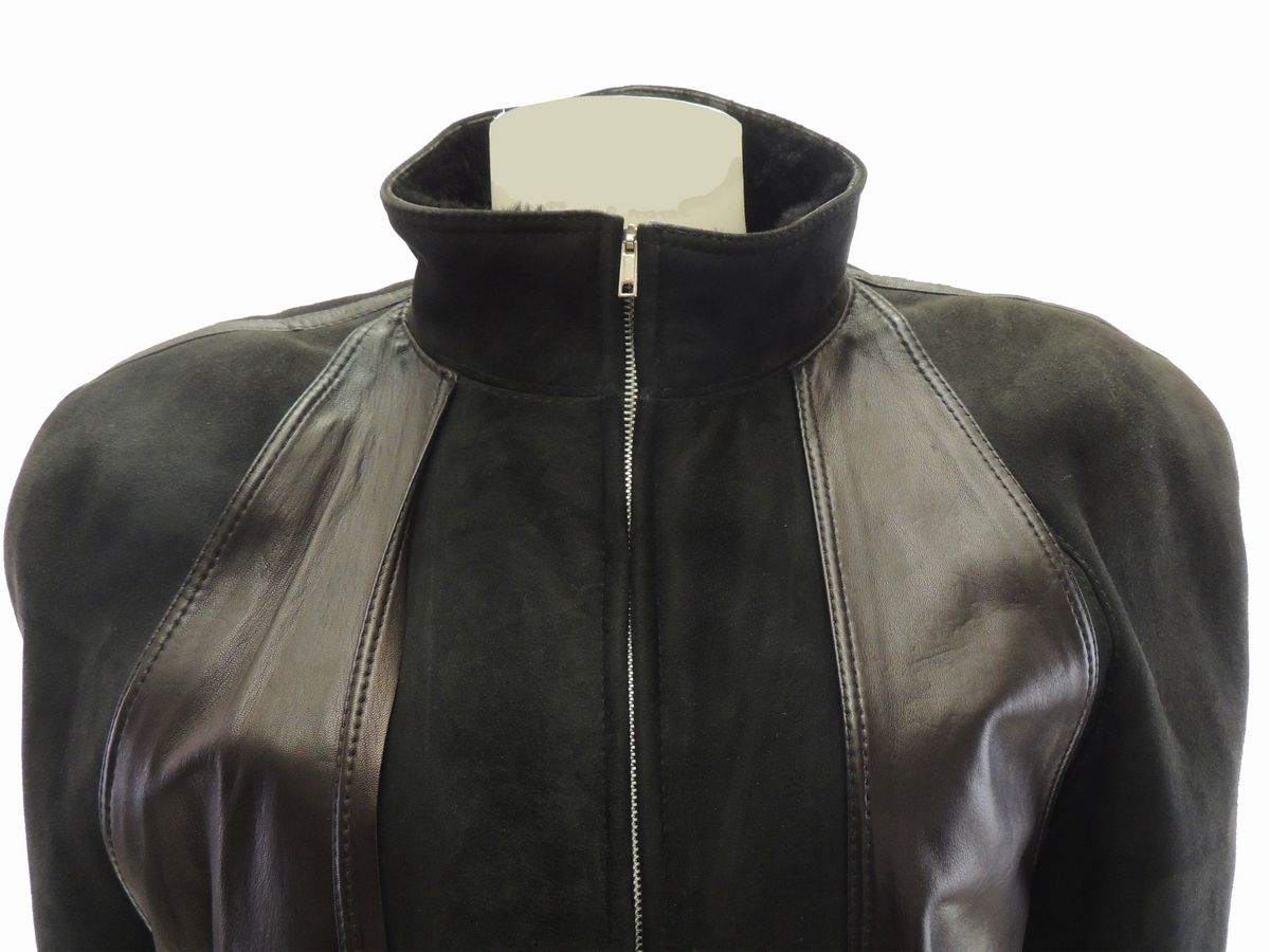 Shearling Nero, Gianni Versace