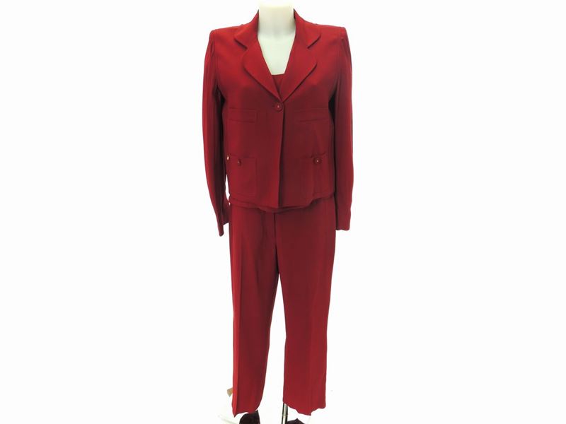 Completo in Viscosa Bordeaux, Sonia Rykiel