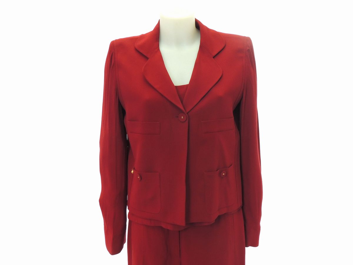 Completo in Viscosa Bordeaux, Sonia Rykiel