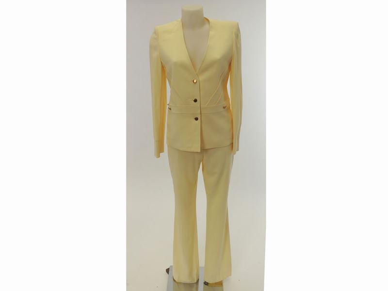 Completo in Viscosa Color Crema, Sonia Rykiel