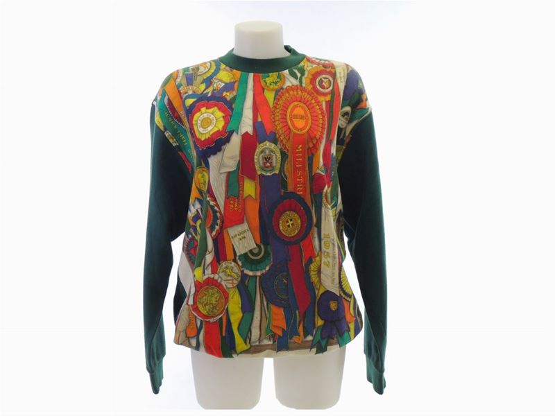 Felpa da Uomo in Cotone Stampato, Gucci