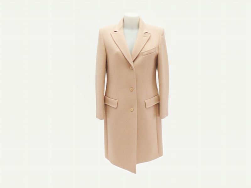 Cappotto in Lana Rosa Cipria, Genny