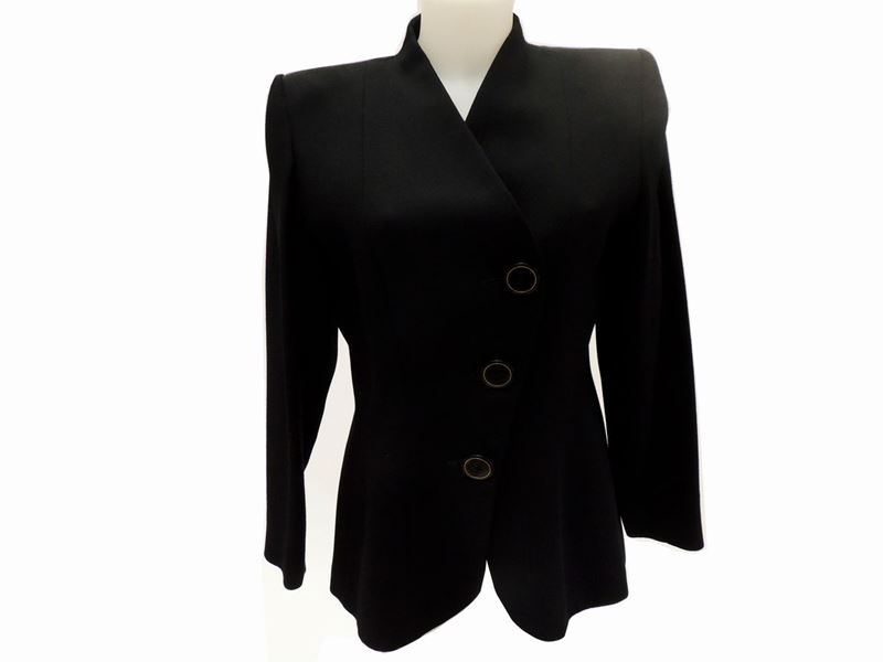 Completo in Lana Nera, Yves Saint Laurent