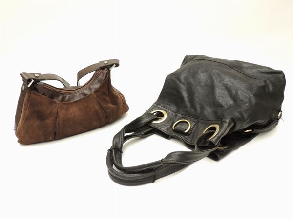 Leather bags lot