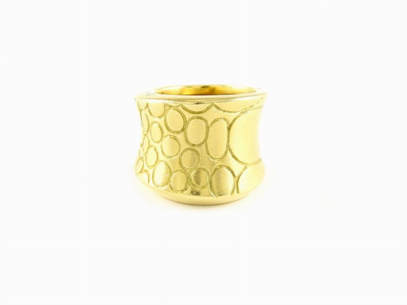 Anello a Fascia Pomellato in Oro Giallo