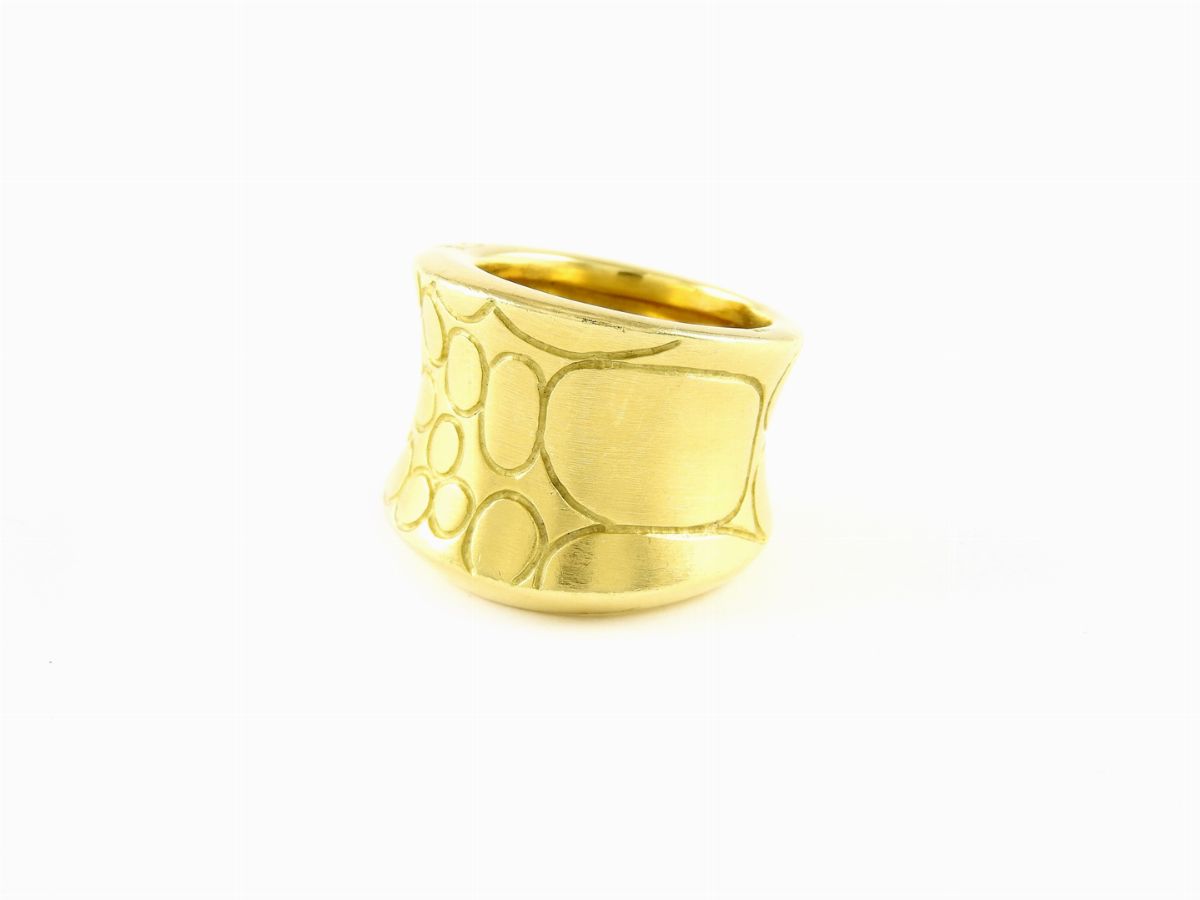 Anello a Fascia Pomellato in Oro Giallo