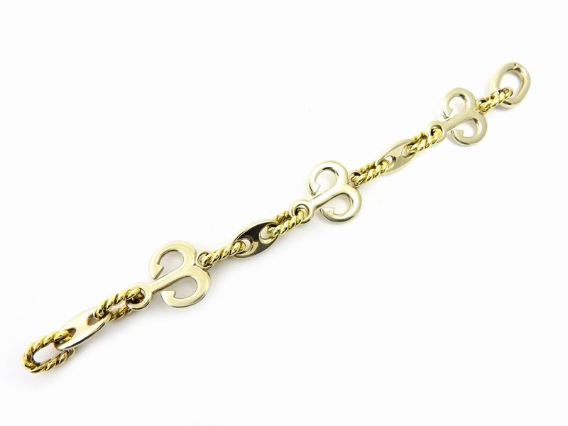 Bracciale Pomellato in Oro Giallo e Bianco