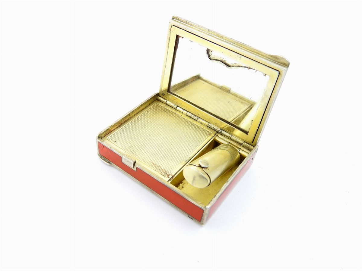 Piccola Trousse Animalier Walser Wald in Argento e Smalti Policromi