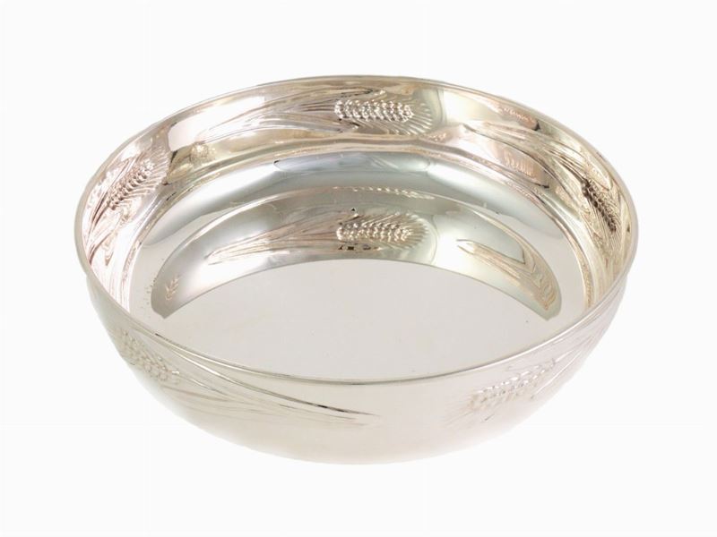 Cestino Rotondo in Argento Sterling