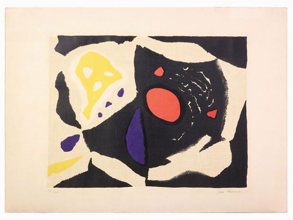 Gino Morandis : Composition  ((1915-1995))  - Auction Modern and Contemporary Art - II - Maison Bibelot - Casa d'Aste Firenze - Milano