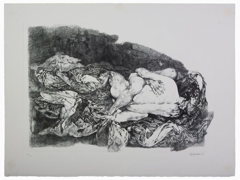 Renzo Vespignani - L'incisciature 1973