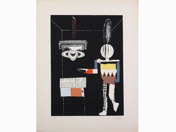 Franco Gentilini : Composition  ((1909-1981))  - Auction Modern and Contemporary Art - II - Maison Bibelot - Casa d'Aste Firenze - Milano