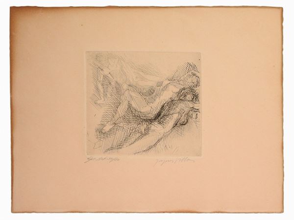 Jacques Villon : Compositions with Nudes  ((1875-1963))  - Auction Modern and Contemporary Art - II - Maison Bibelot - Casa d'Aste Firenze - Milano