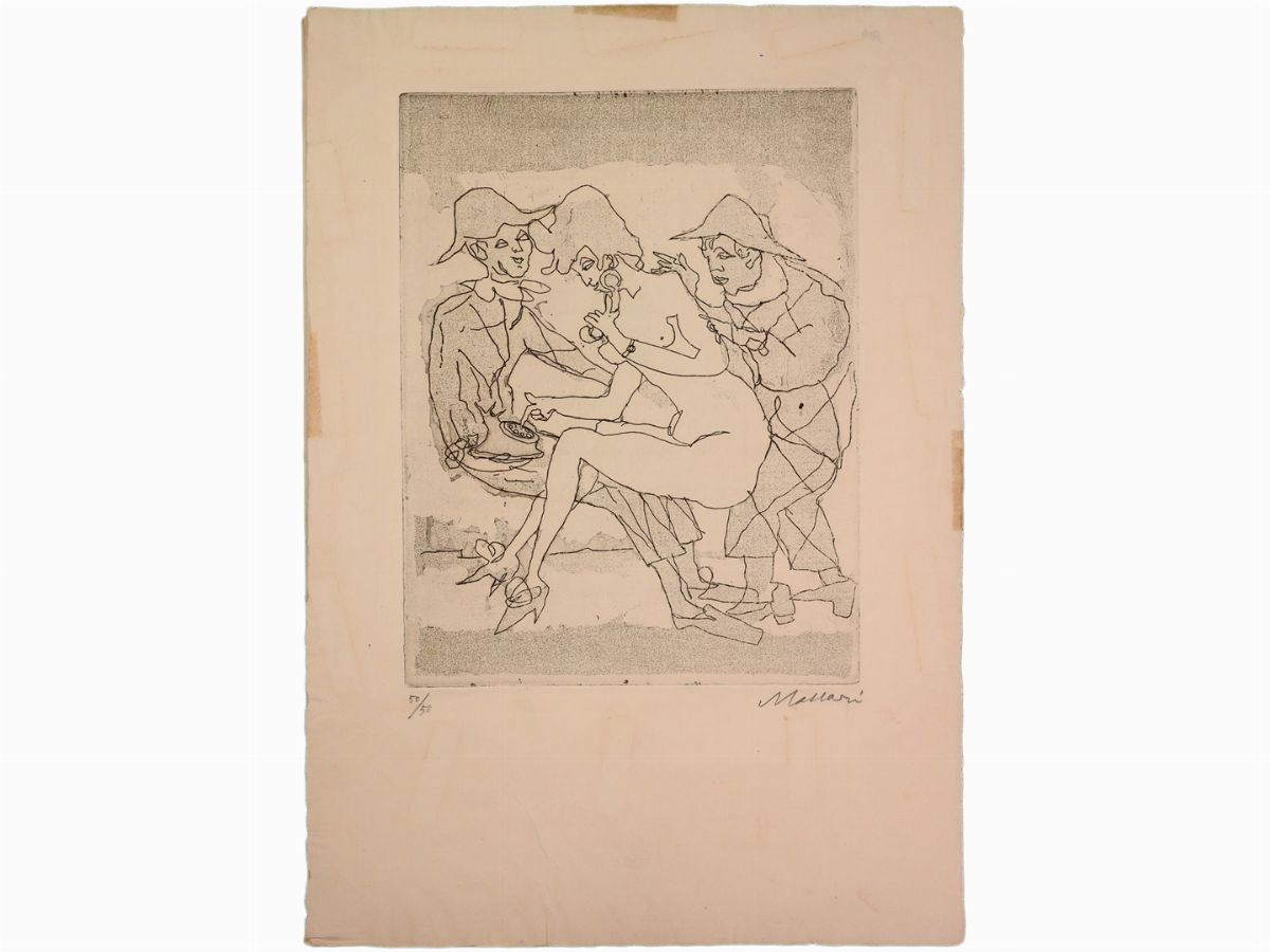 Mino Maccari - Composizioni con Figure