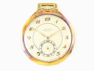 Orologio Longines da Tasca in Oro Giallo