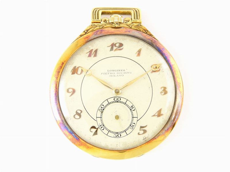 Orologio Longines da Tasca in Oro Giallo