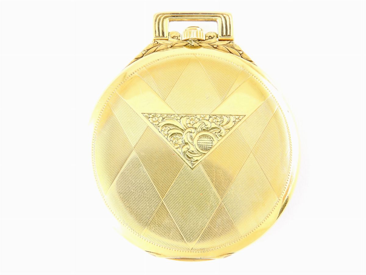 Orologio Longines da Tasca in Oro Giallo