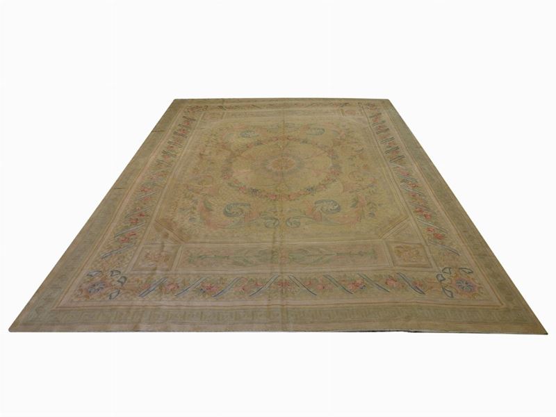 Tappeto Europeo in Stile Aubusson