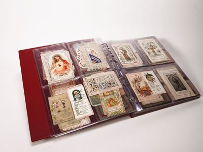 Collezione di Santini e Immagini Devozionali D'epoca