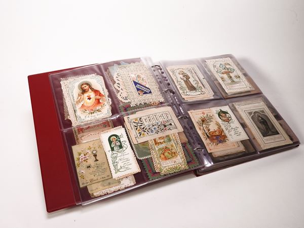 A Collection of Old Holy Cards