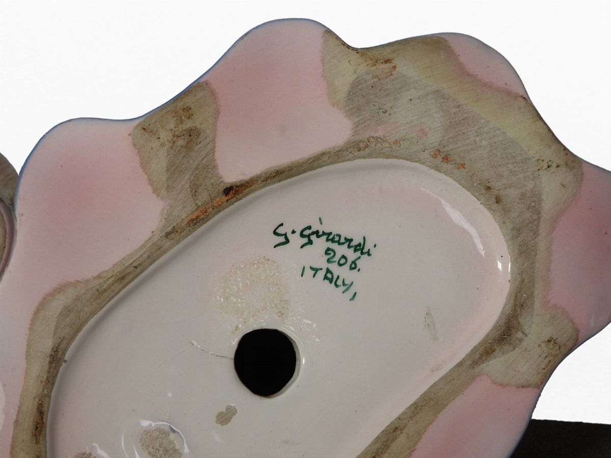 Figura in Ceramica Policroma