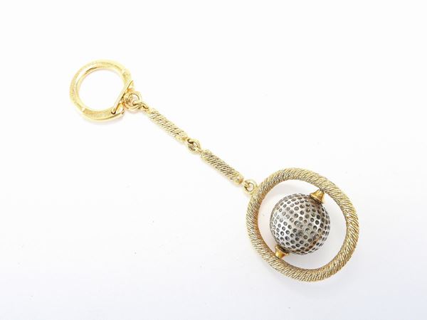 Yellow gold Patek Philippe keychain  ("Golf" model, Switzerland, Eighties)  - Auction Watches and Jewels - I - I - Maison Bibelot - Casa d'Aste Firenze - Milano